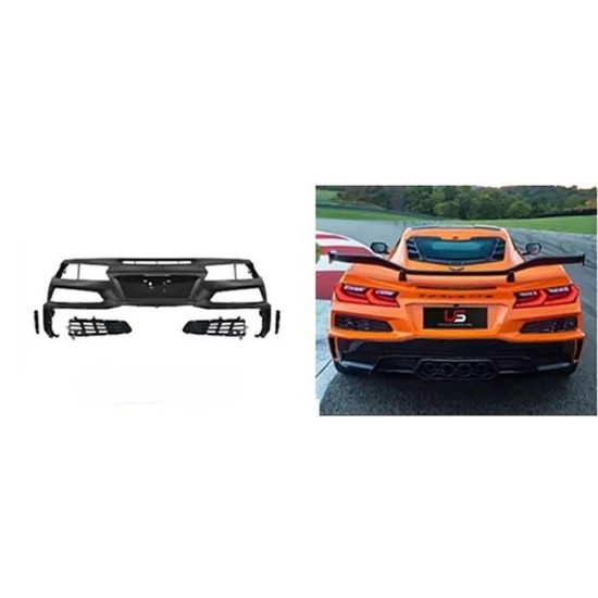 Zderzak Tylny Z06 Style Corvette C8 (2020+) | PP | VetteZone